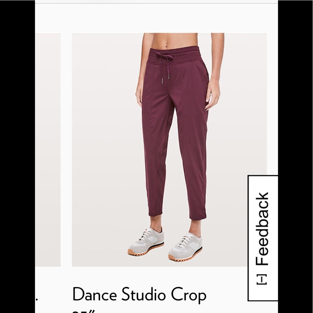 Lululemon cropped pants